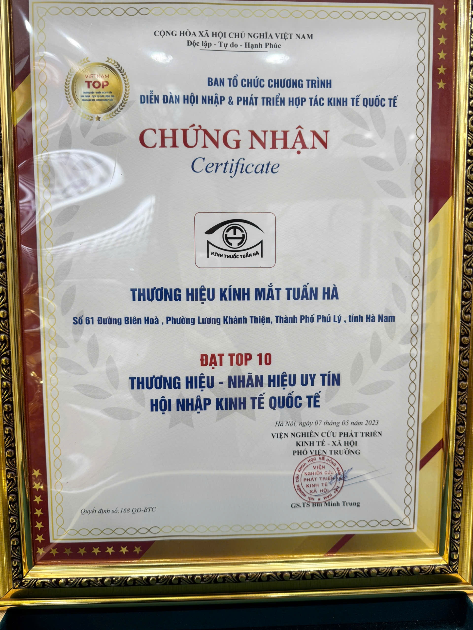Chứng nhận chuyên môn