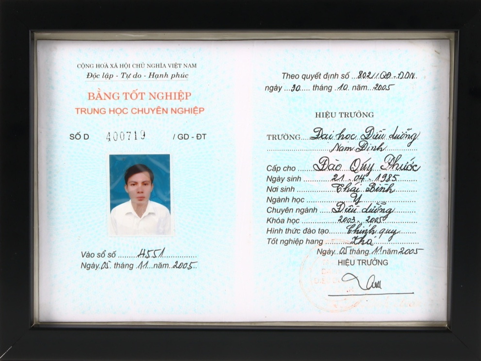 Chứng nhận chuyên môn