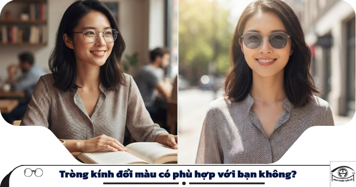 Tròng kính đổi màu có phù hợp với bạn không?