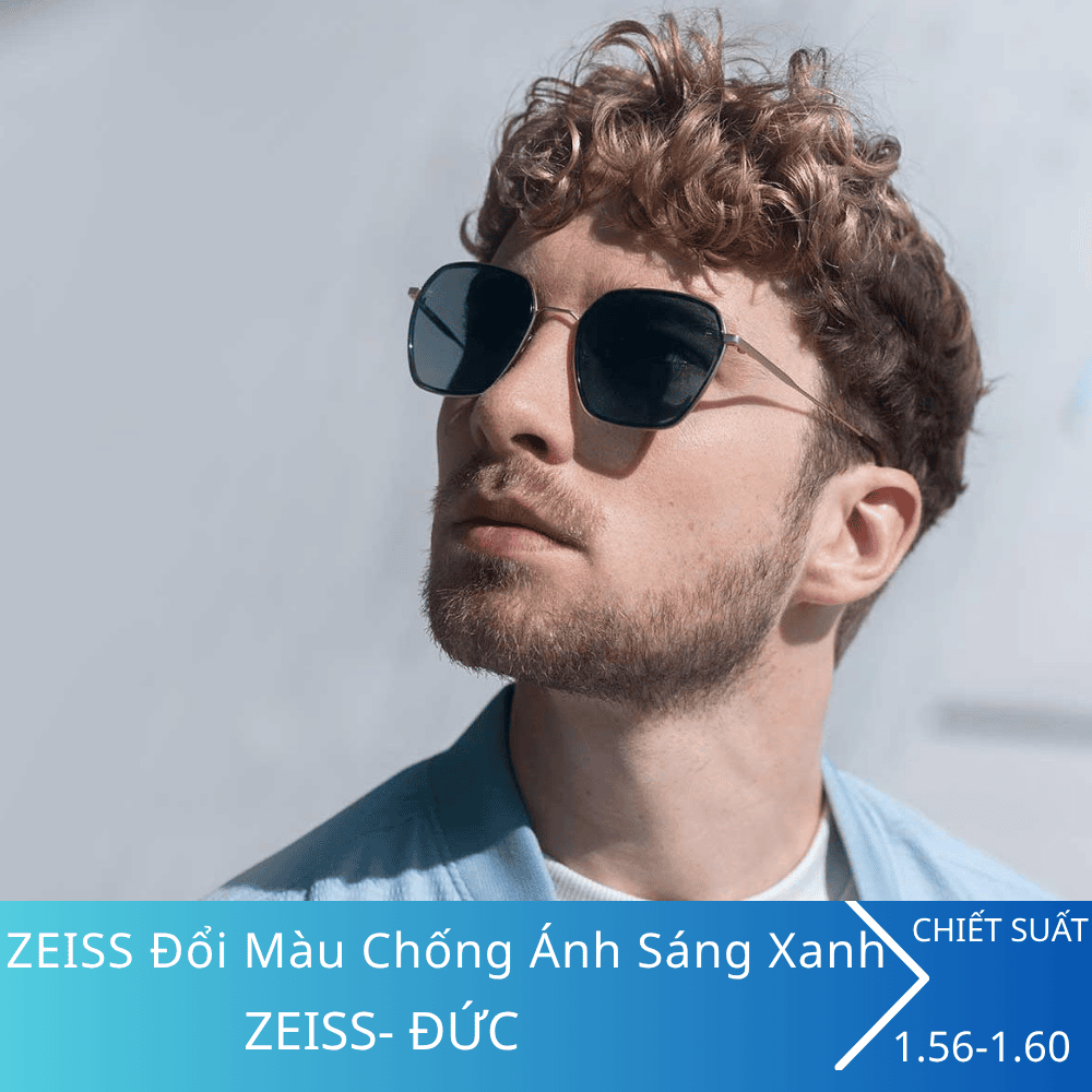 Tròng kính đổi màu ZEISS PhotoFusion X Extra Grey DuraVision Platinum UV